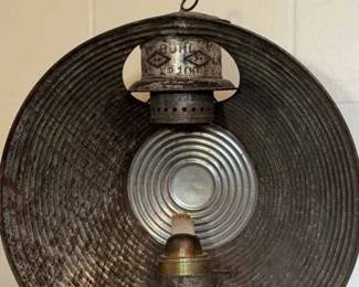 Vintage Railroad Kerosene Lantern