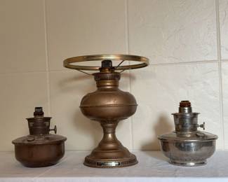 Vintage Copper Lamp and More