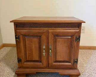Tell City Chair Co. Colonial Style Maple Nightstand