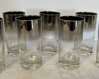  008 MCM Silver Fade HiBall Glasses 