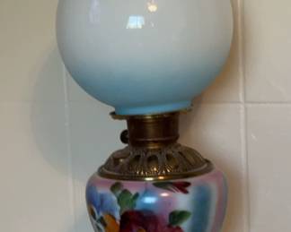 Antique Kerosene Lantern Modified into Electric