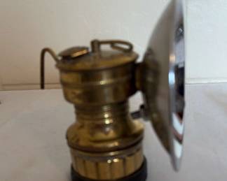 Carbid Mining Light Butterfly Brass 