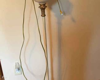 Antique Brass Floor Lamp