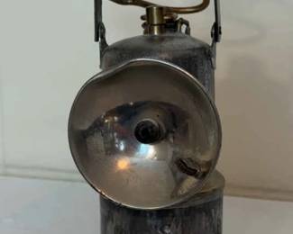 Antique Carbide Mining Lamp 