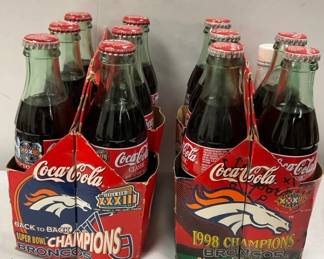 CocaCola Bronco Celebrating 1998  Super Bowl Cokes