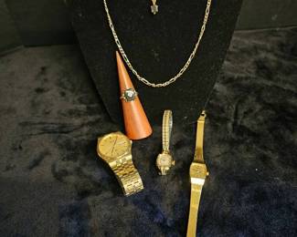 Gold Filled Jewelry, Watches More