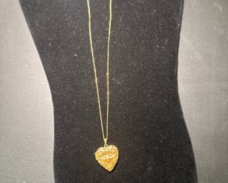 Gold necklace