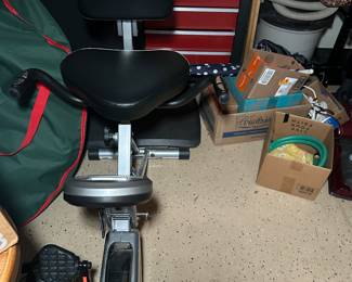 Exerpeutic 400XL Folding Semi-Recumbent Exercise Bike