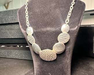 Silver necklace