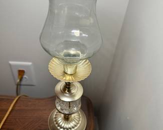 Vintage Hurricane Lamp