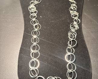 Silver necklace