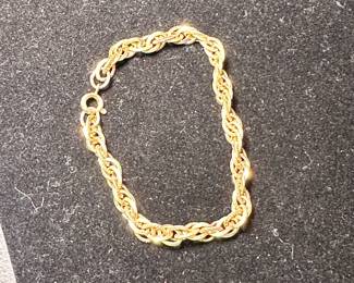 Gold bracelet