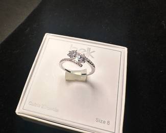 Belk Cubic Zirconia ring (size 8)