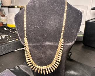 gold necklace