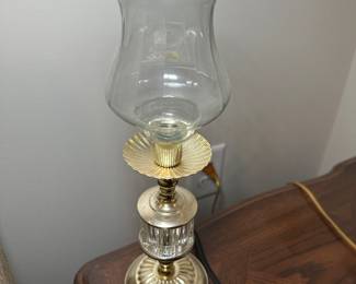 Vintage Hurricane Lamp