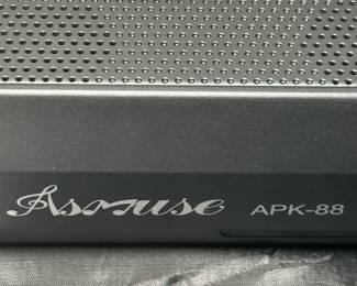 88-key portable digital piano keyboard in a carrying case
