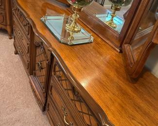 Spacious vintage dresser