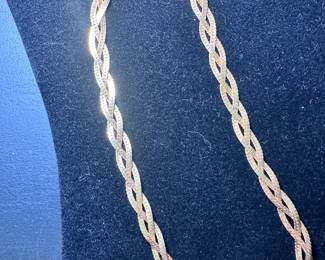 Gold necklace
