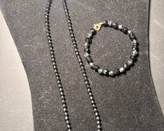 Necklace and bracelet