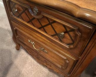 Gorgeous wooden nightstand