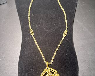 Gold necklace