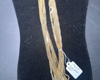 Gold Necklace from the 1960s