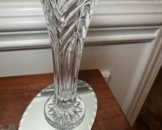 crystal vase