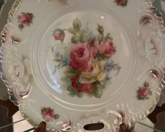 vintage German porcelain serving dish