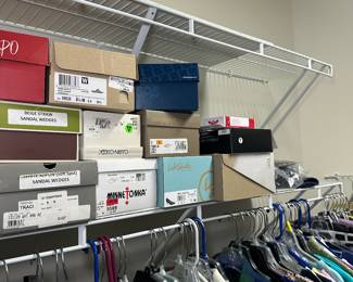 various shoes in various sizes
