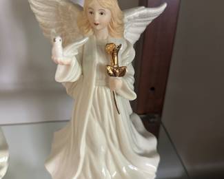 ceramic angel figurine