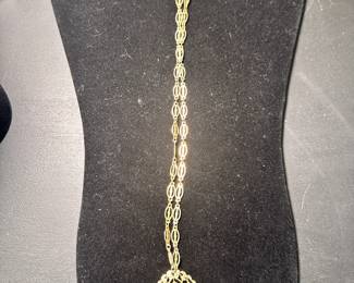 Gold necklace