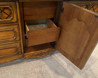 Spacious vintage dresser