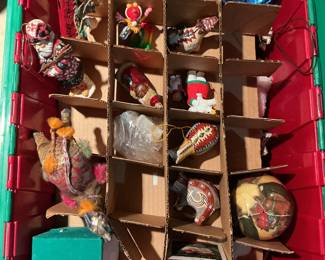 Vintage x-mas ornaments 
