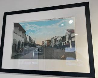 Vintage State Street Poster