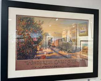 "California Railroad" Poster