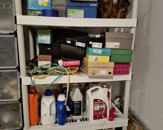 Shoes, supplies, etc