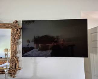 Smart flat screen TV,  C. 2022