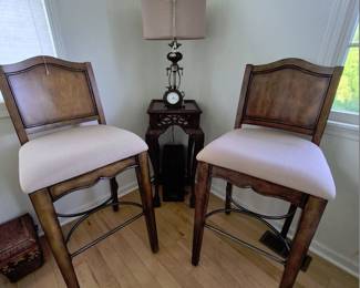 Two of three high chairs