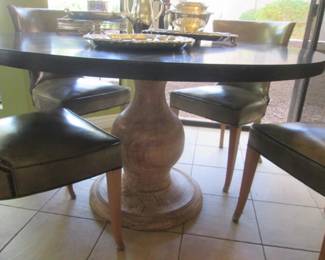 Wood Table-Base Detail