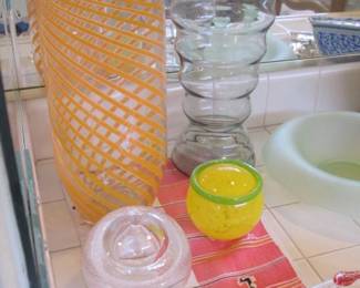 Assorted Glassware...
