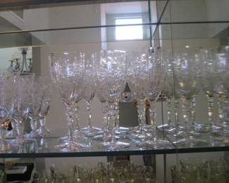 Etched Glassware, Early 1900's
