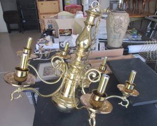 Brass Chandelier