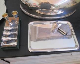 Silver Plate Collectibles; Silver Cups