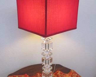 Table Lamp, Cubed and/or Stacked Styling