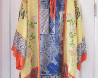 Johnny Was Arden Silk Kimono Tunic
