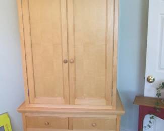 Armoire, 29" X 18" X 74" High