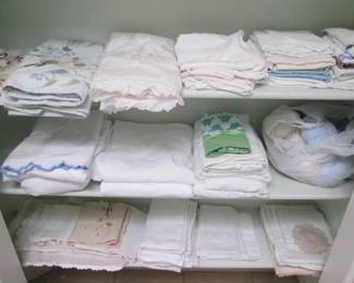 Variety of Table Linens