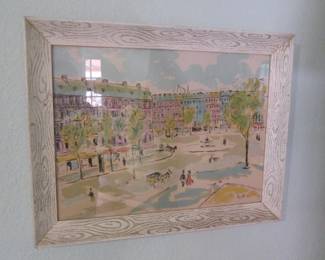 MCM Print in Original Frame