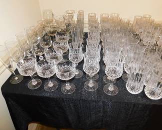 FINE CRYSTAL GLASSWARE