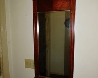 MAHOGANY WALL MIRROR
